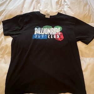 Billionaire Boys Club Black Tee with Vibrant Graphics